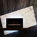 Xilo and Ancient Woodgrain Bolder Panel installed on a fireplace